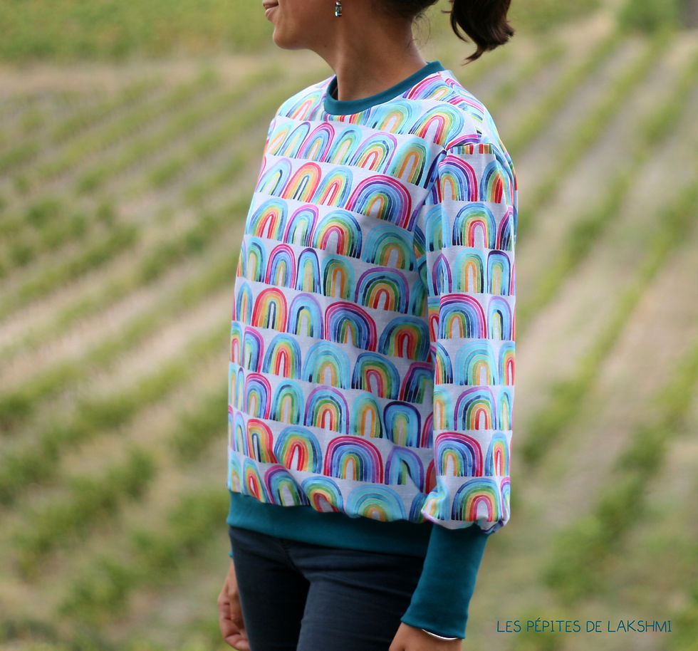 Thumbnail: Top loose Feuilles - T. 38/42