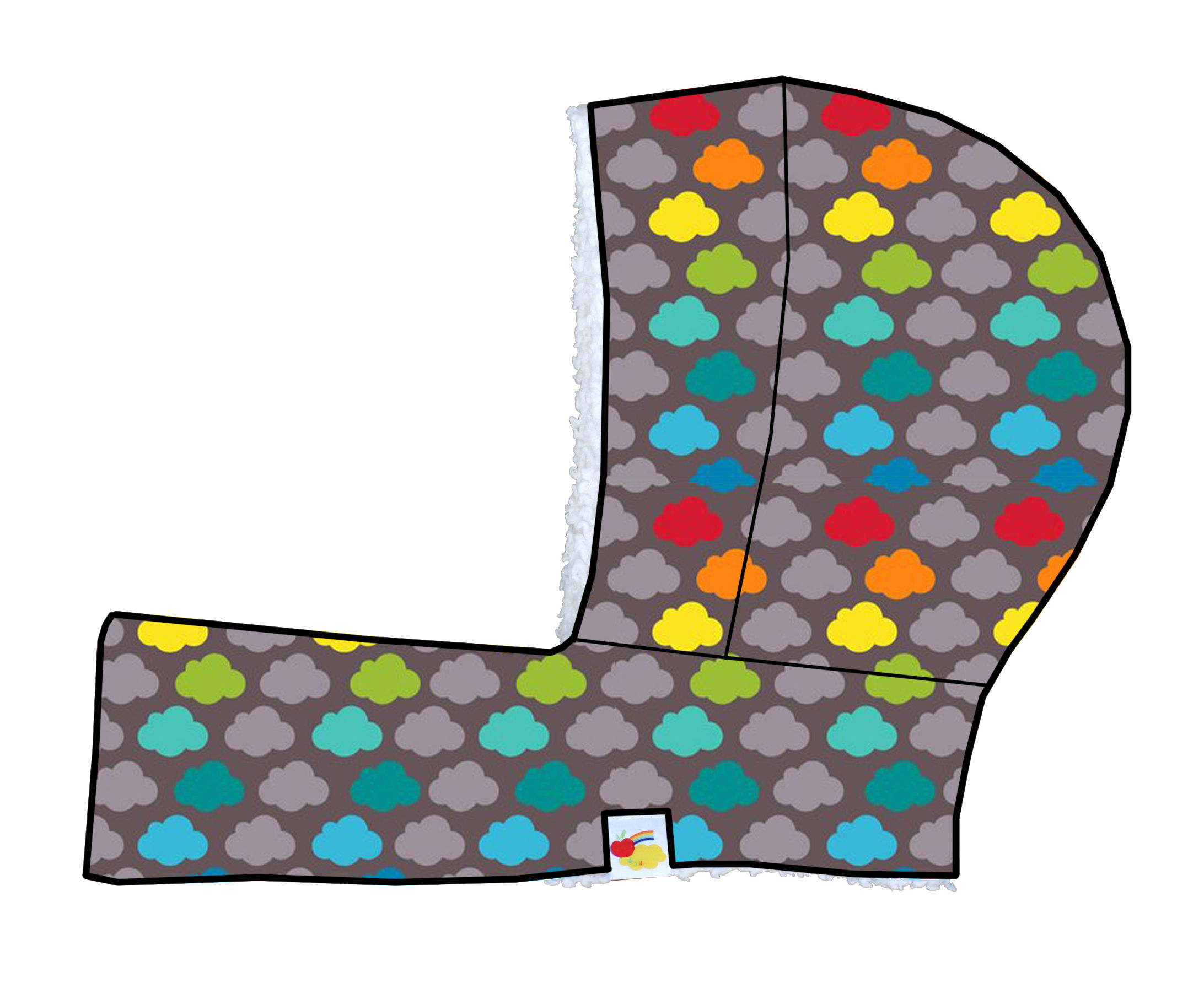 Cagoule évolutive clouds