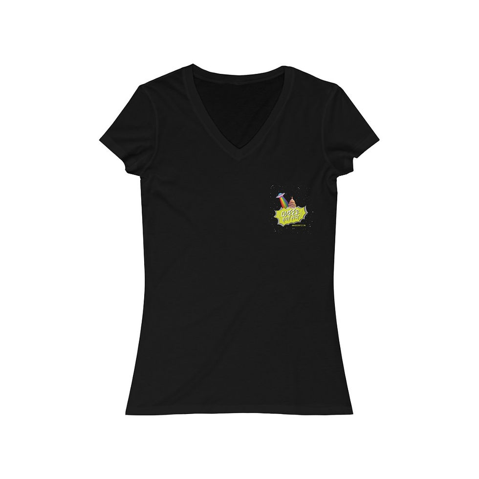 Thumbnail:  QRF 2020 Women's Jersey Short Sleeve V-Neck Tee