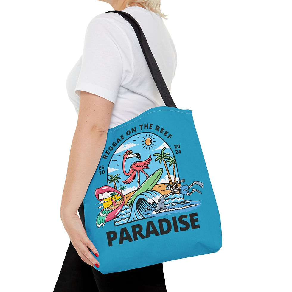 RR Paradise Tote Bag - Teal