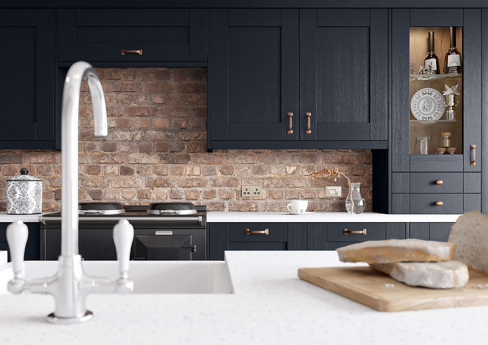Cartmel replacement kitchen doors shaker style