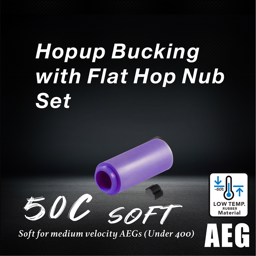 AEG Hop-Up Bucking-Soft with Flat Hop Nub