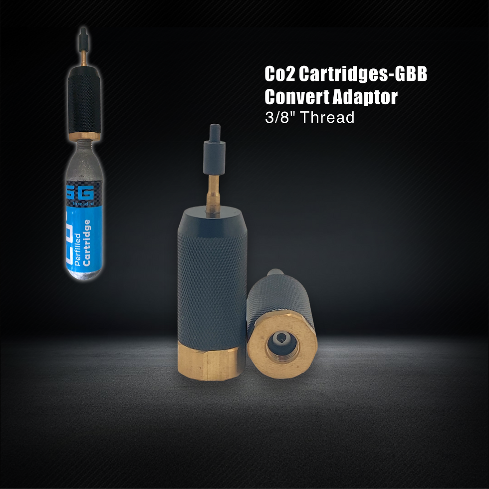 ULTRAFORCE Co2 Cartridges-GBB Convert Adaptor 3/8"