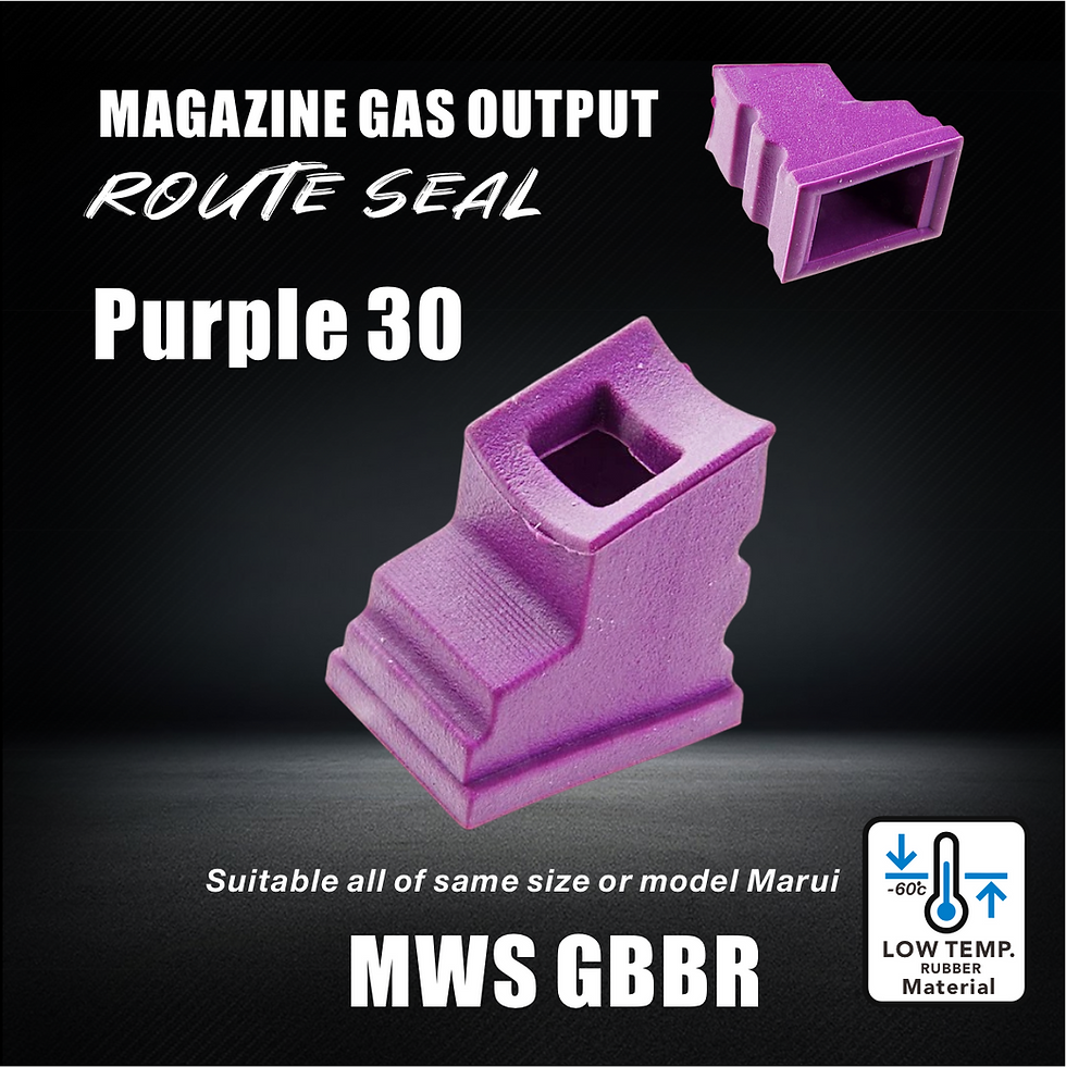 GBB Route Seal Puple 30- 70 degrees for MWS GBBR Marui SP System