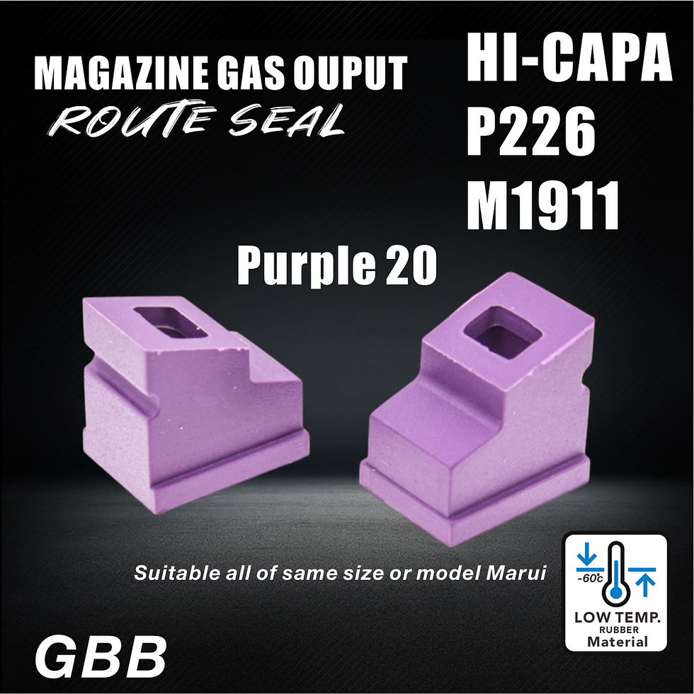GAS MAGAZINE ROUTE SEAL for Maria HiCapa P226 M1911