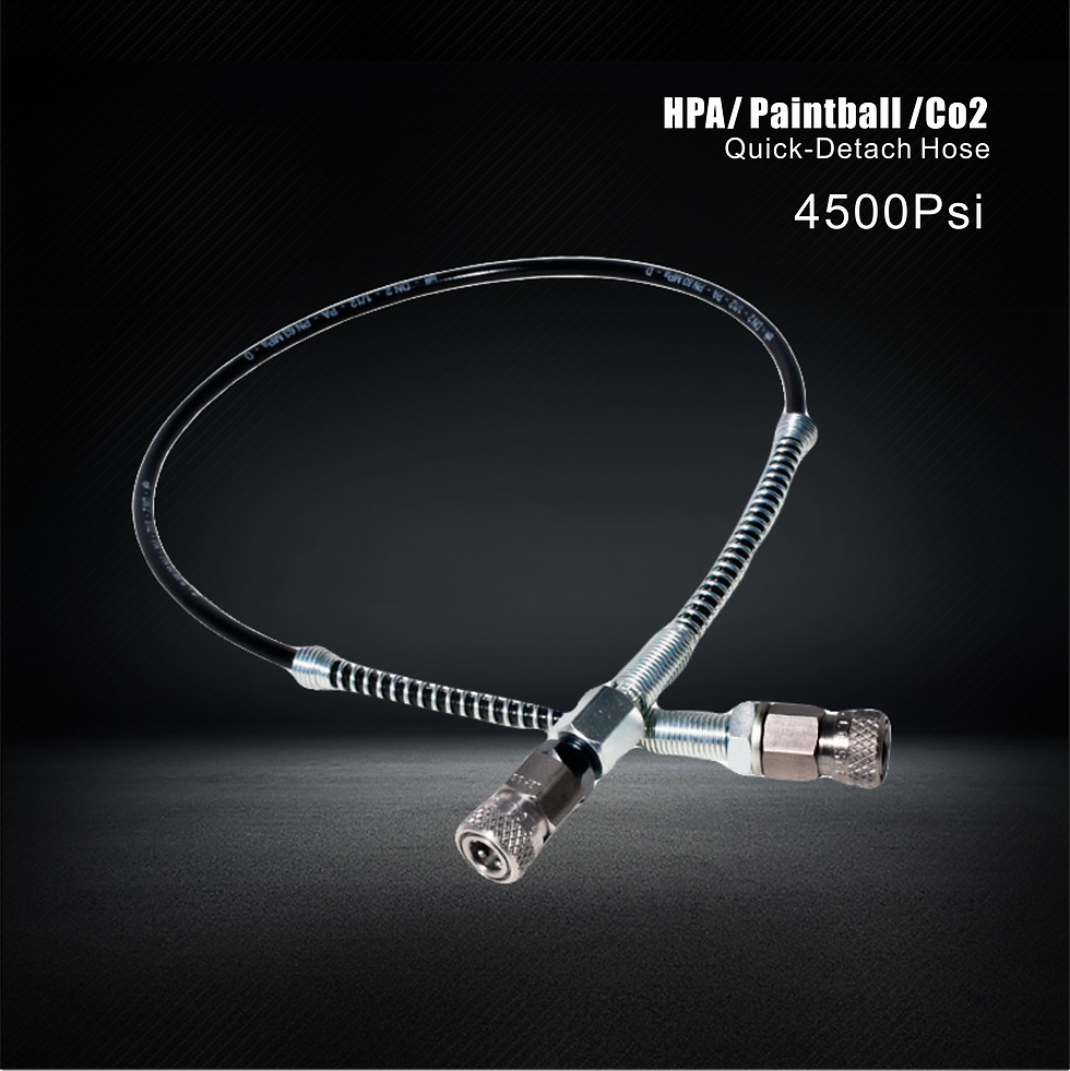 ULTRAFORCE Paintball HPA Quick Disconnect Hose 4500psi