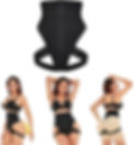 Thumbnail: Cuff tummy trainer**Femme Exceptional Shapewear