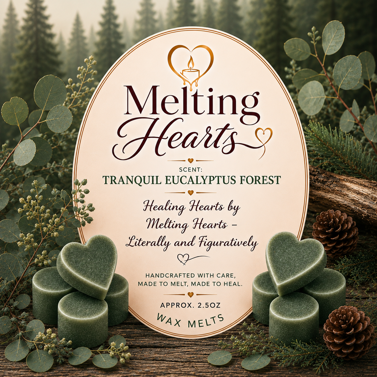 Tranquil Eucalyptus Forest