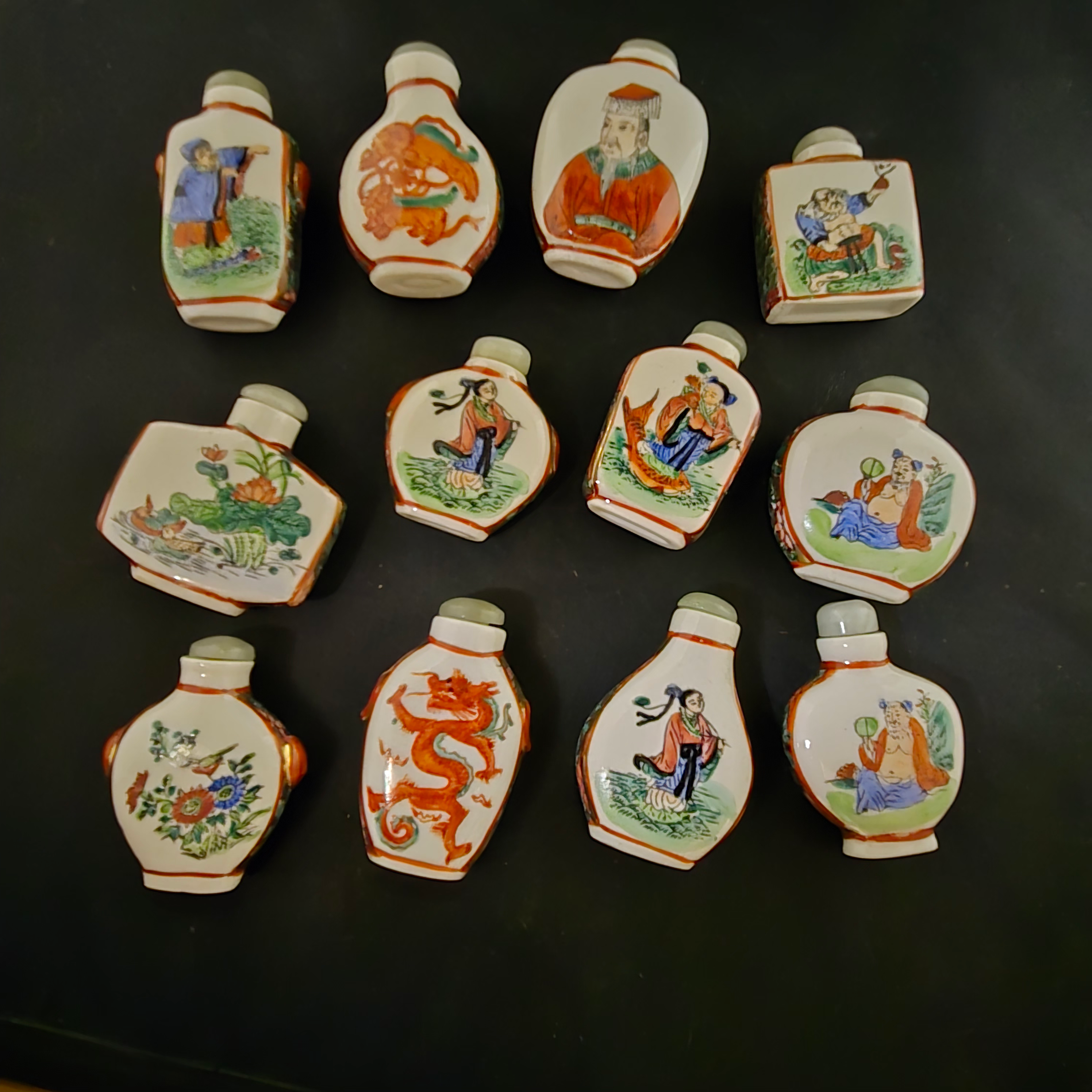 Snuifflesje Canton familie rose design assortie