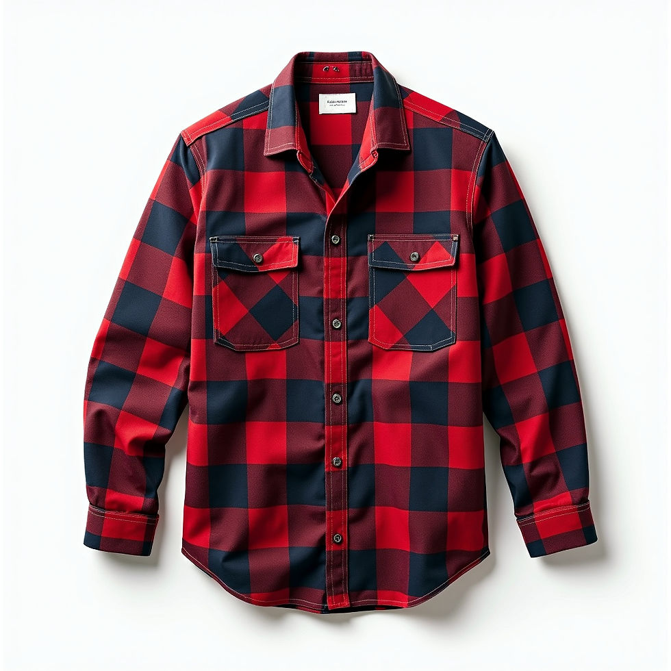 Flannel Plaid Shirt