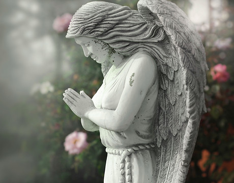 estatua de ángel