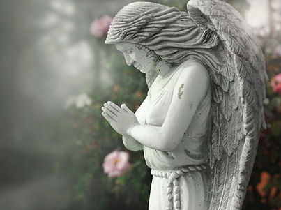 estatua de ángel