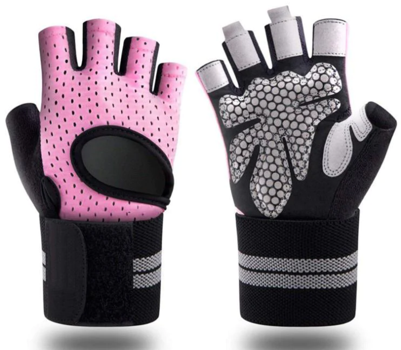 Weight Lifting Gloves w/belt