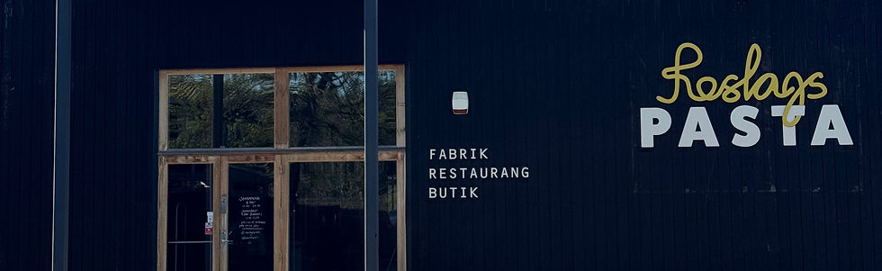Gåsvik i Roslagen är hem för Roslagspasta där hantverkspasta produceras av svenska kulturspannmål. En plats för mat, utveckli