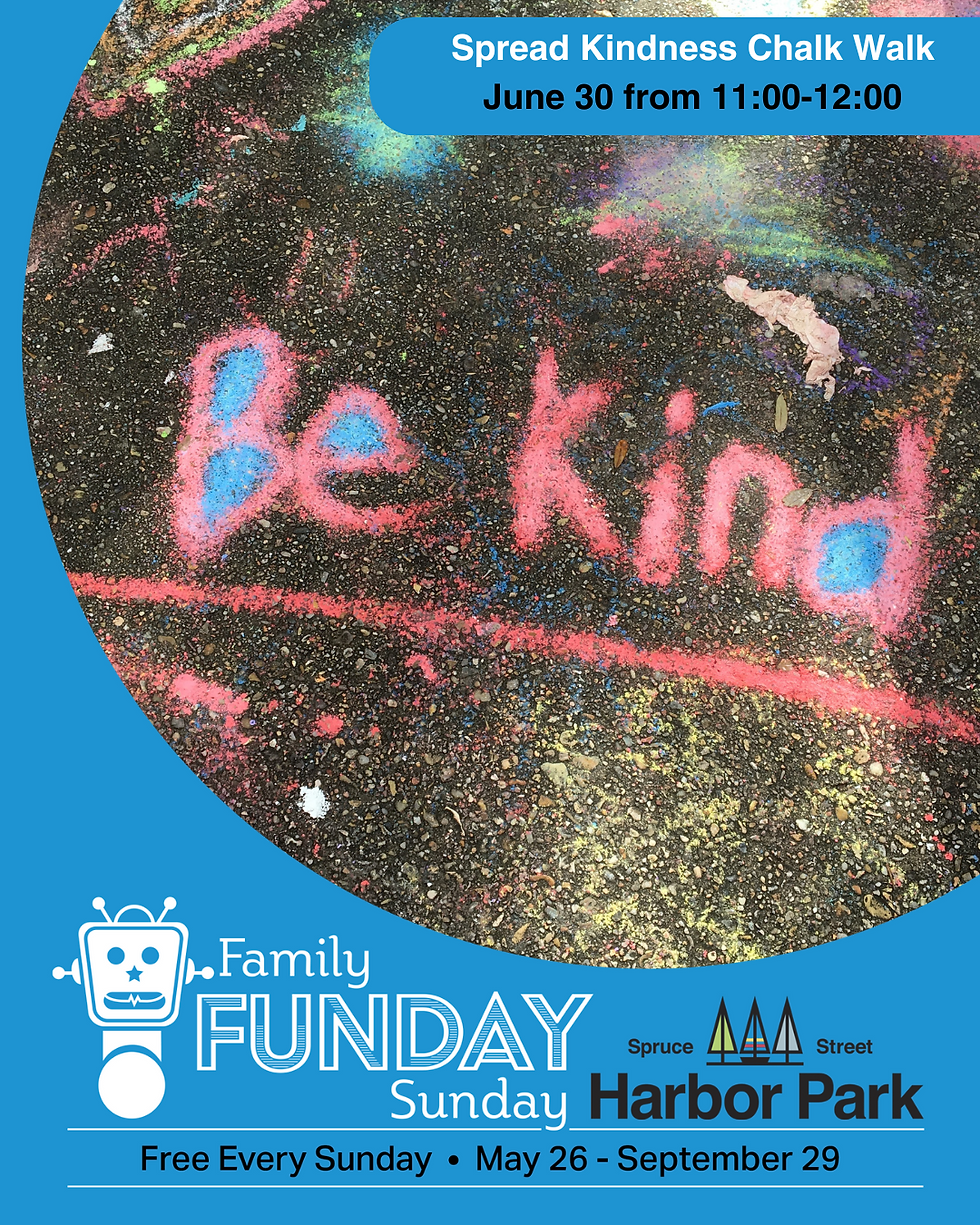 Spread Kindness Chalk Walk