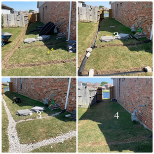 French Drain Installation Southlake, Texas