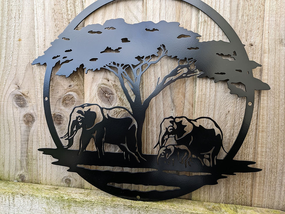 Thumbnail: Elephant family panel