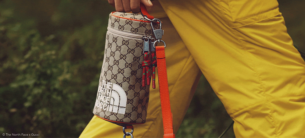 the north face x gucci collaboration outdoors