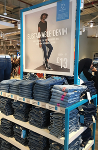 Primark sustainable denim marketing