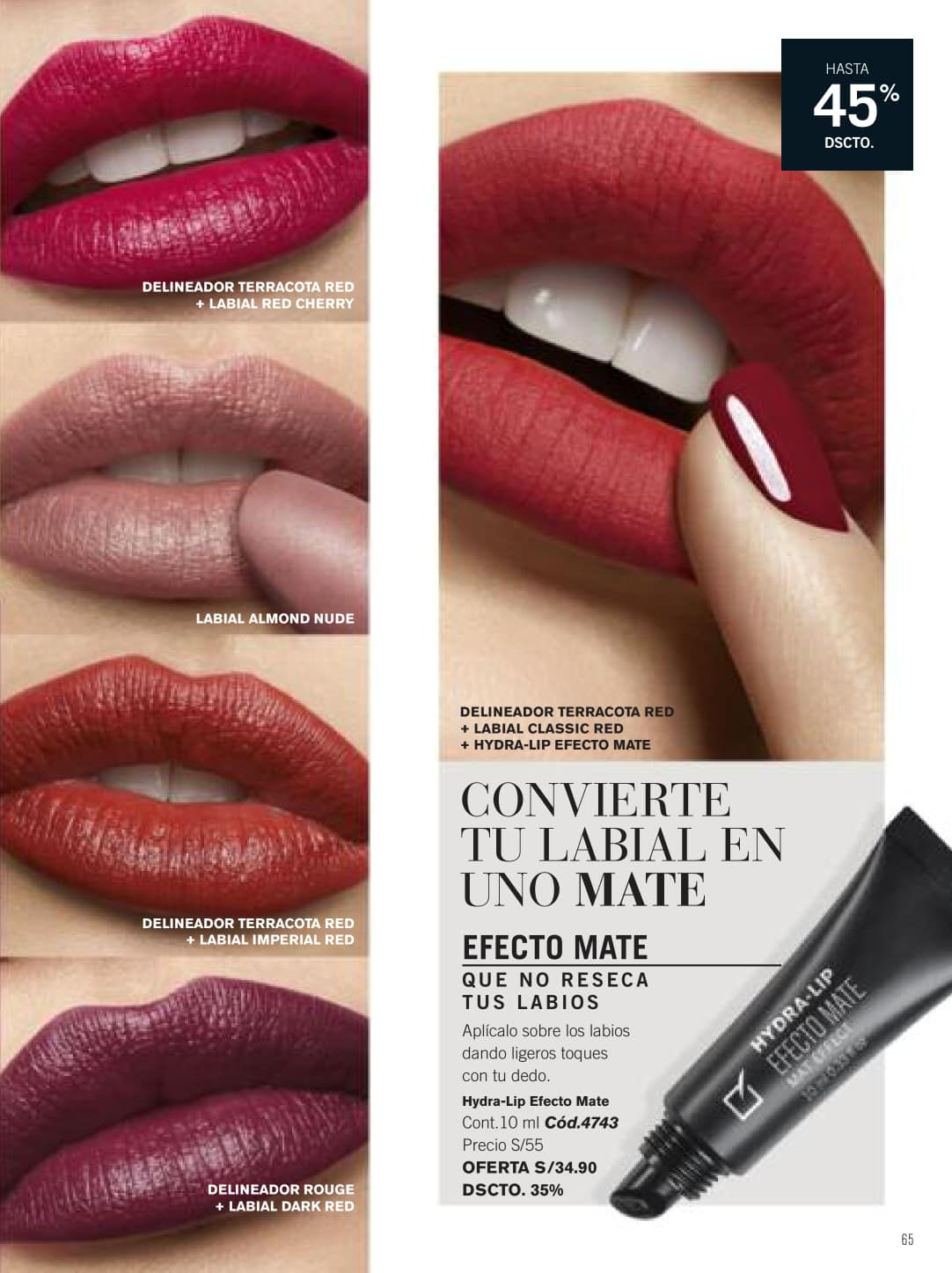 Labial a mate
