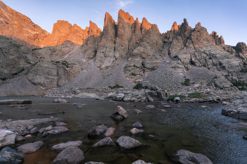 Alpine Glow Over Sky Pond