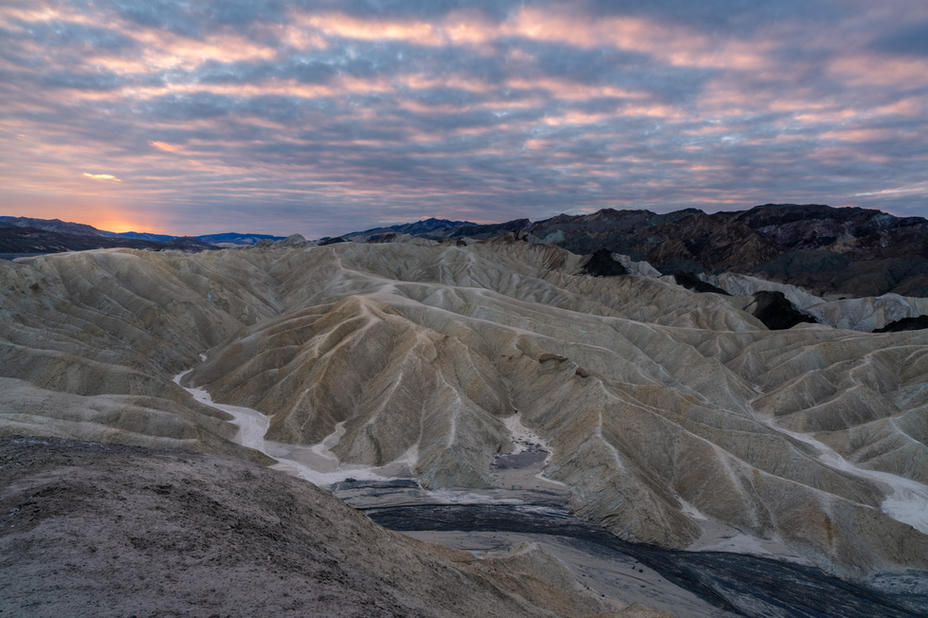 Dawn at Zabriskie Point