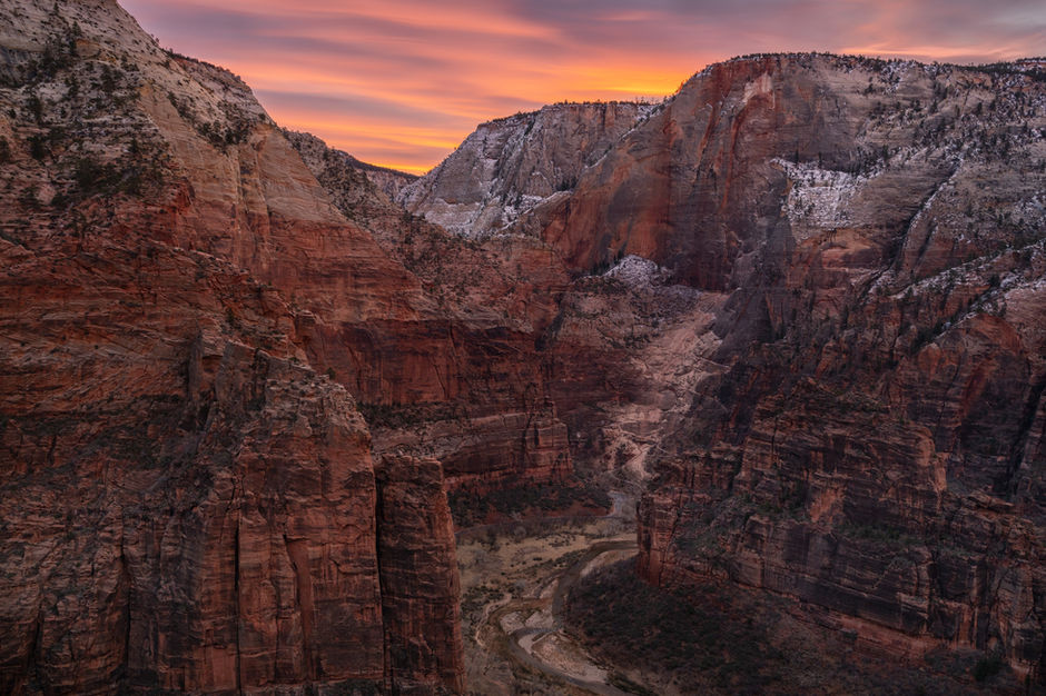 Sunrise Over the Narrows