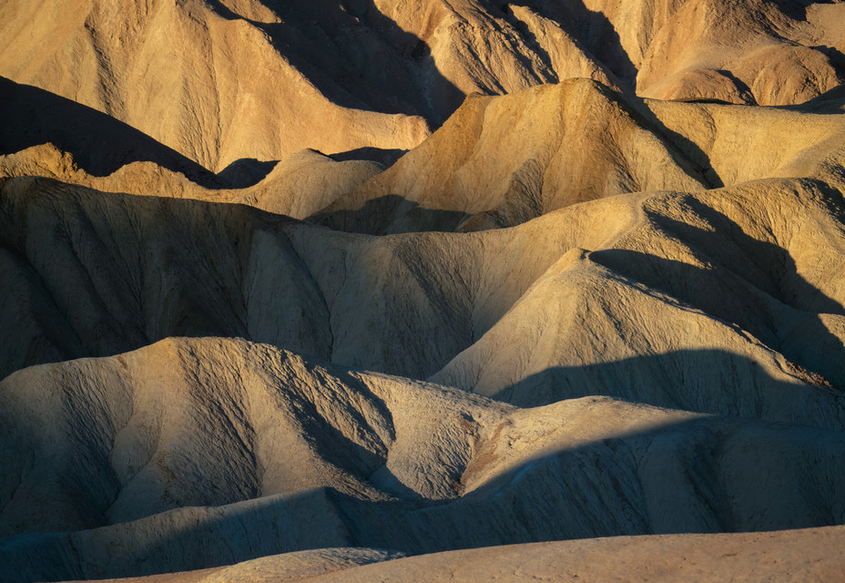 Badlands of Zabriskie at Sunrise