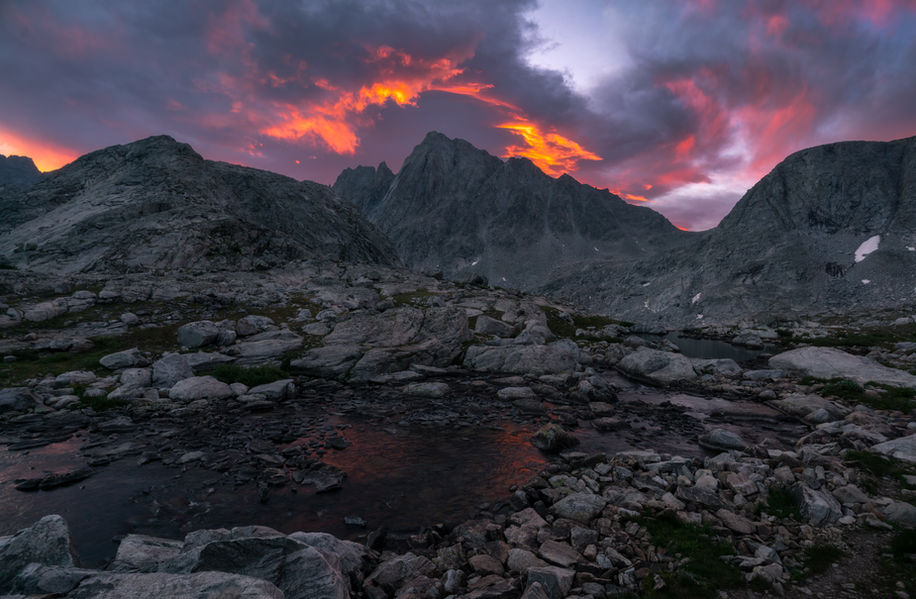 Sunrise Over Harrower Peak