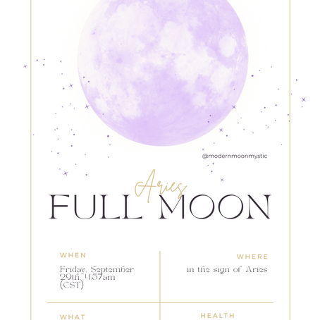 Harnessing the Aries Full Moon's Power in Health Astrology 🌕🚀