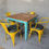 Thumbnail: Diy cut cafe table and chair set of 4