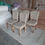 Thumbnail: Vintage dining chair in Chesterfeild design