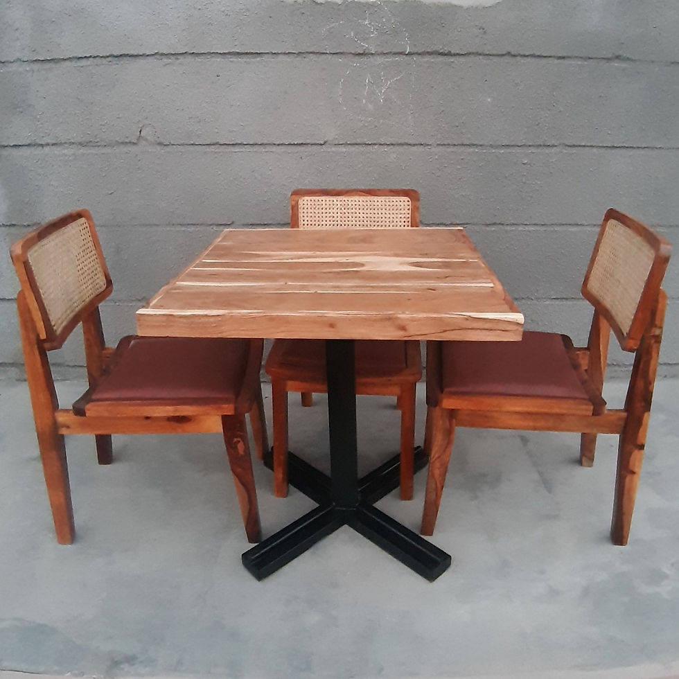 amritsar Design cane restaurant dining set