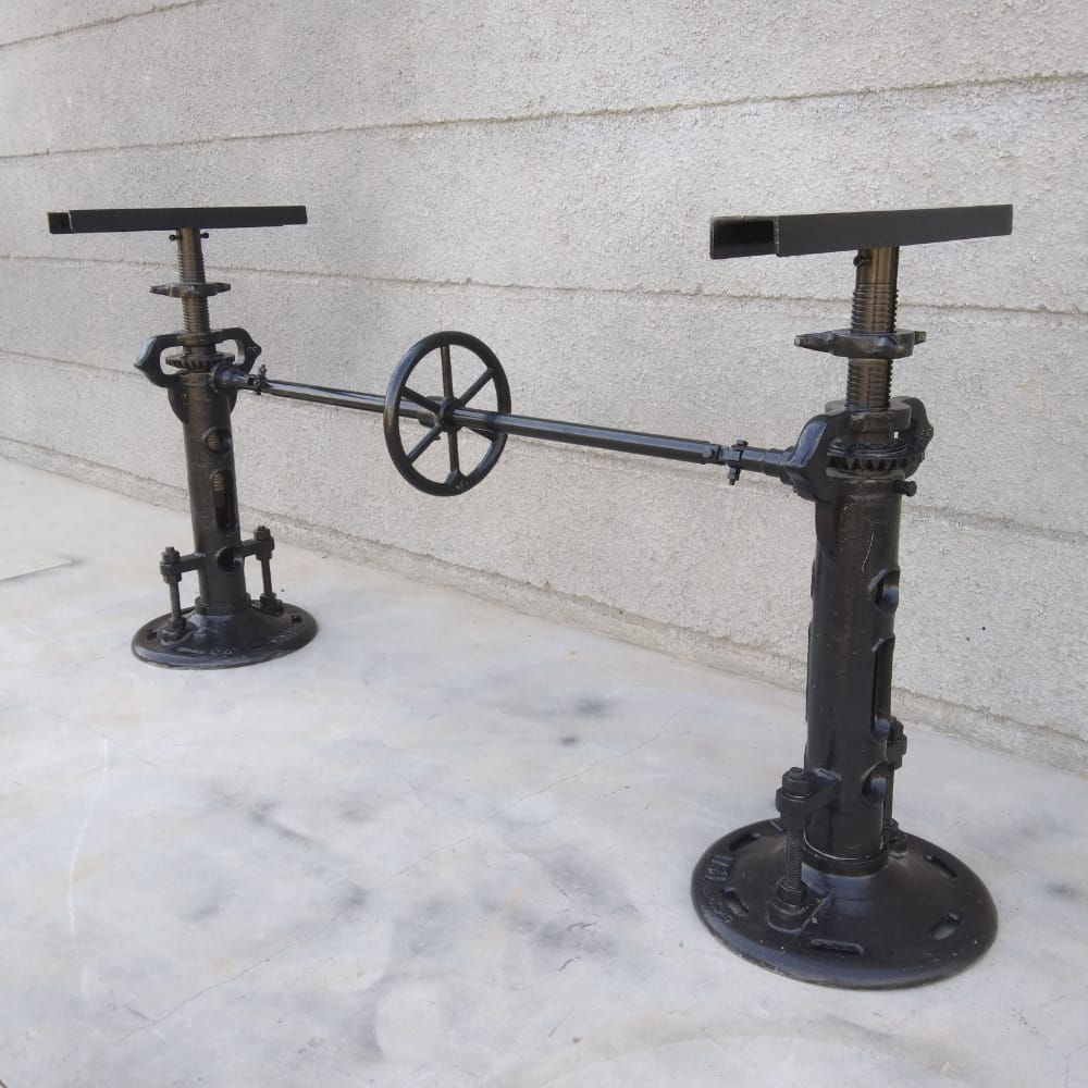 Industrial crank table base Baltimore