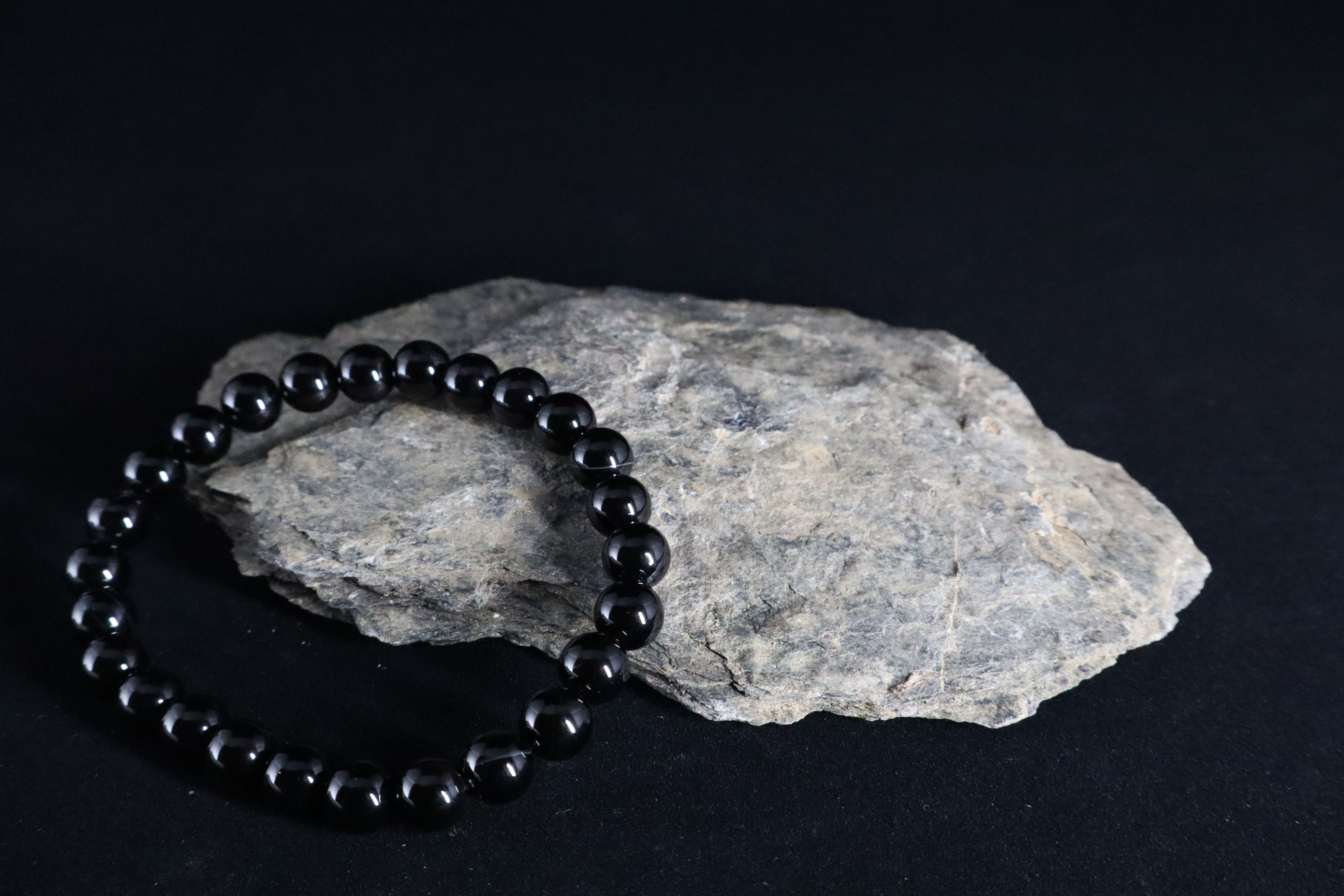 Bracelet Onyx noir