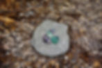 Miniature : Fluorite pierre roulée