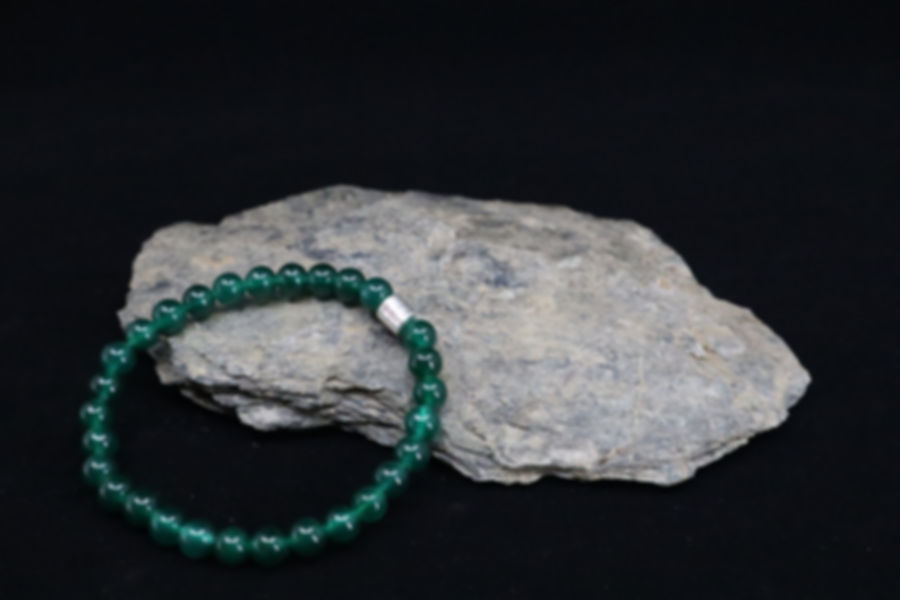Bracelet Onyx vert