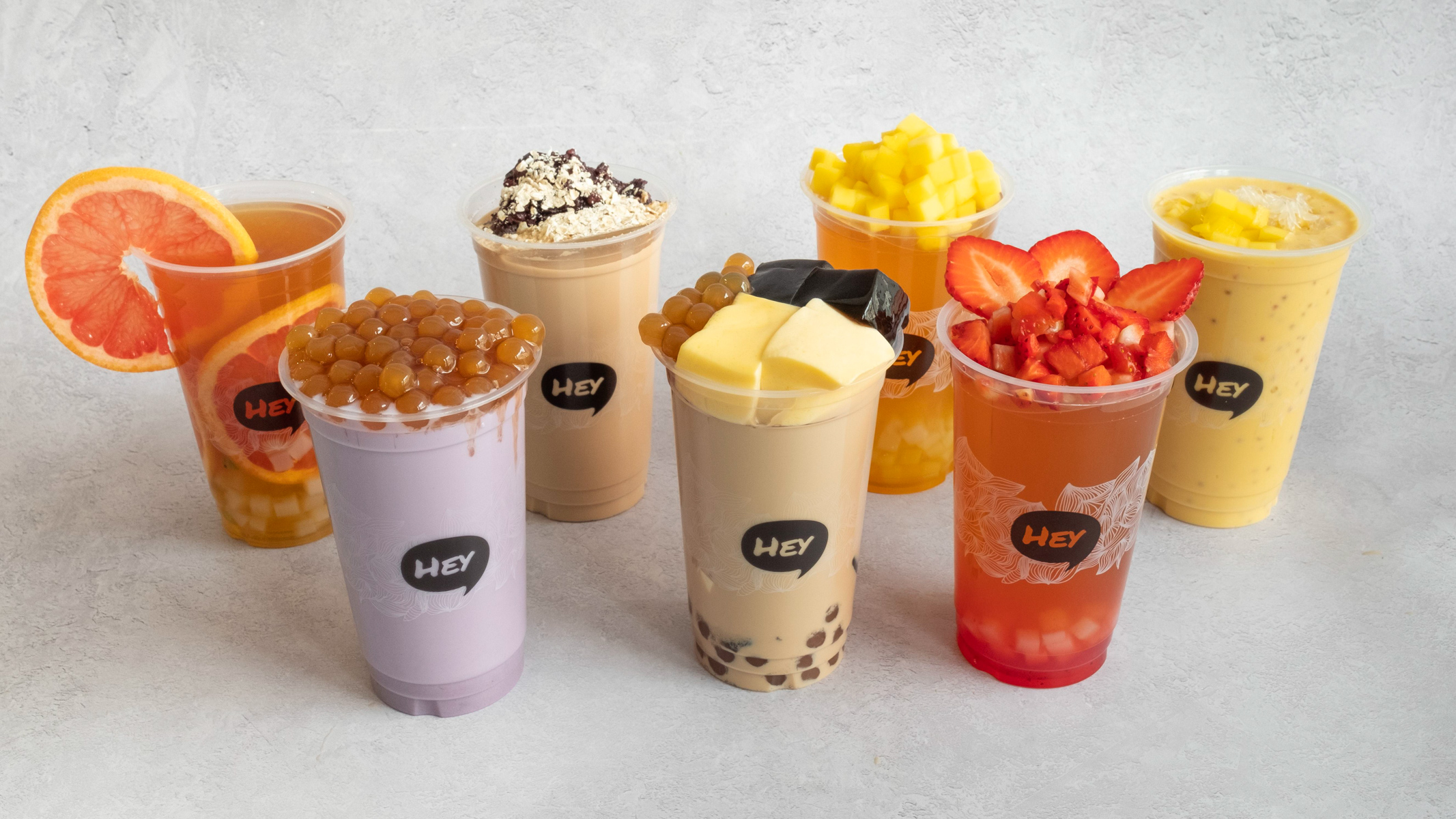 Arranged Food and Objects