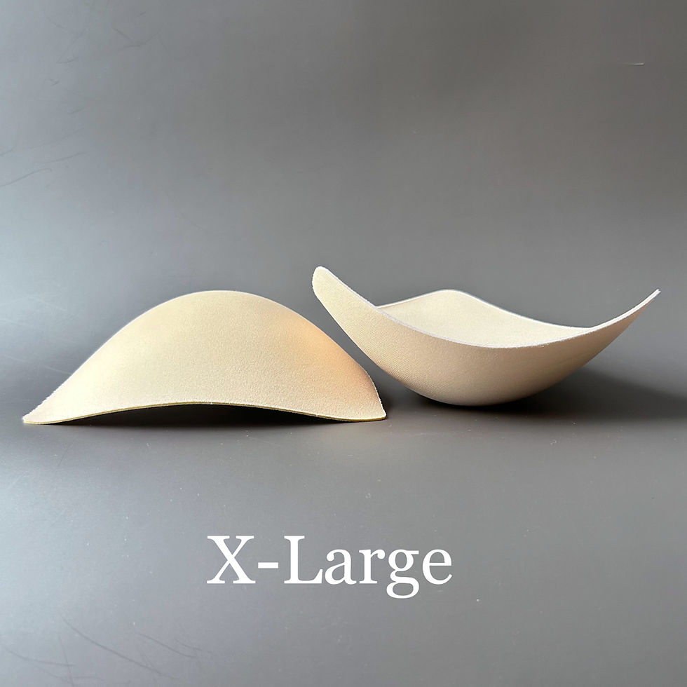 Thumbnail: the busted tank single breast forms for mastectomy x-large