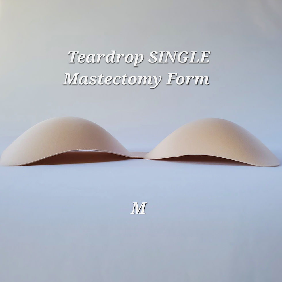 Thumbnail: the busted tank teardrop shape single mastectomy breast forms