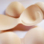 the busted tank round shape single mastectomy breast form in a bilateral form