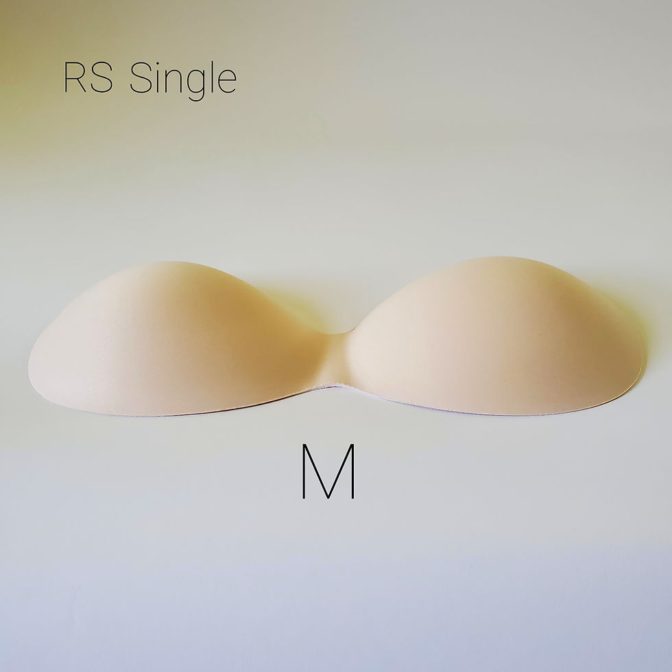 Thumbnail: busted tank round shape best single mastectomy breast form single breast prosthetic swim breast form