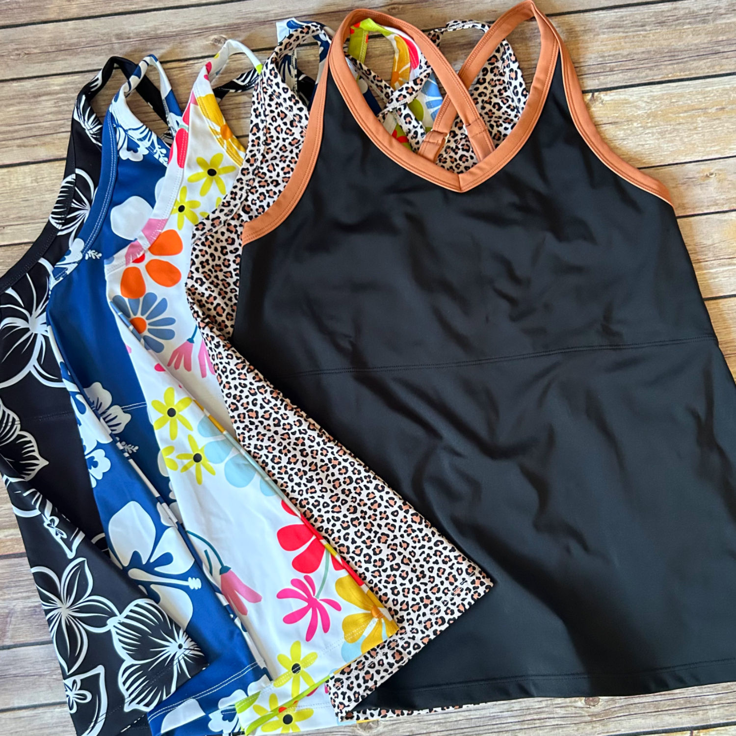 Loose Fit Mastectomy Tankini
