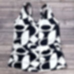 the busted tank easy fit mastectomy tankini geo print pocketed mastectomy swimwear