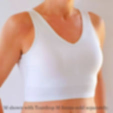Modal V-Neck Mastectomy Bra