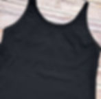 Thumbnail: the busted tank organic cotton pocketed mastectomy bra camisole black