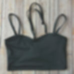 Thumbnail: the busted tank poly strapless clasp bra halter bra with convertible straps black