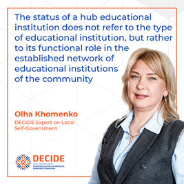 Transformation of the network of educational institutions and the status of a hub institution: what does a founder need to take into account?