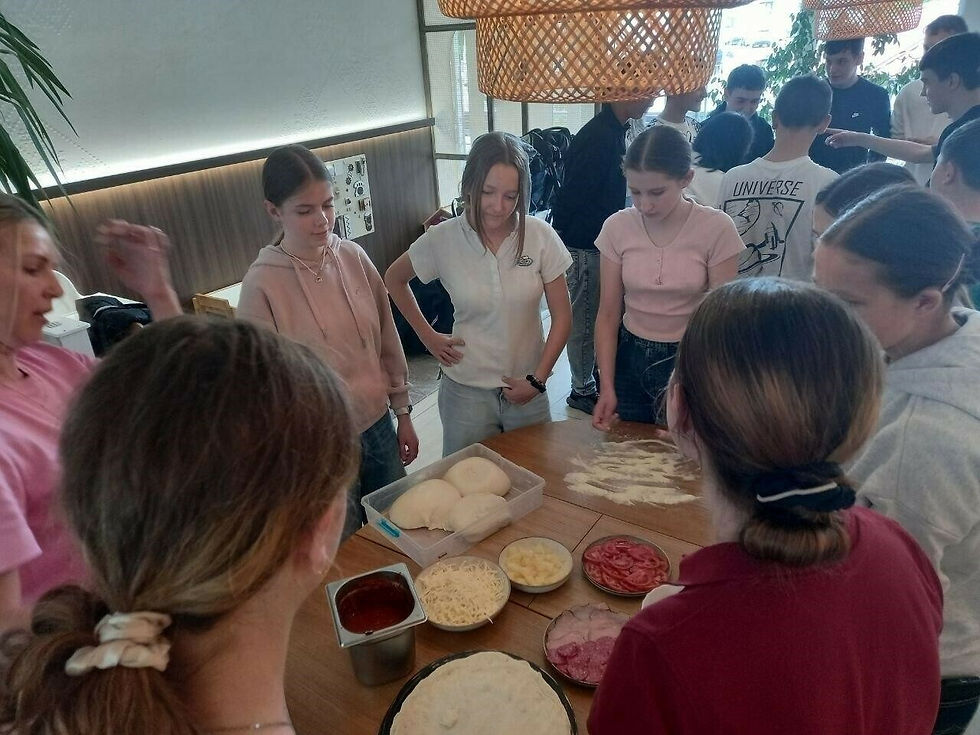 At the «Zerno» bakery and café