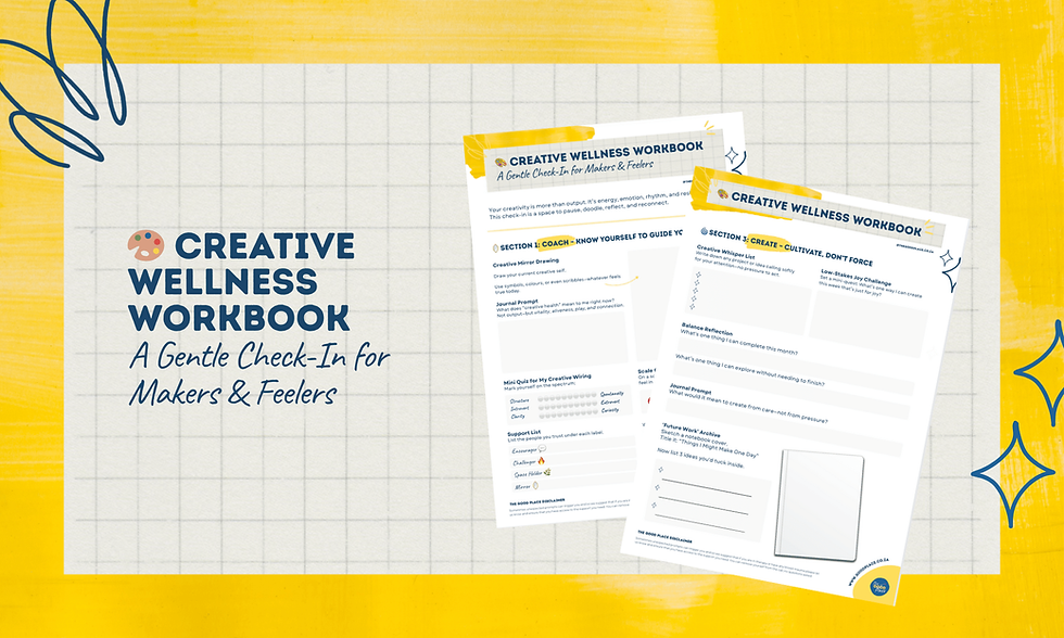 Thumbnail: Creative Wellness Workbook (Printed)